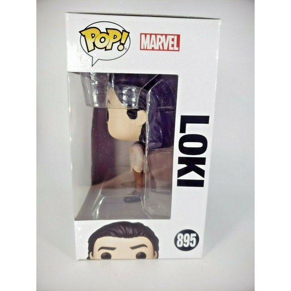 Funko 895 LOKI in Variant Jacket Marvel Studios Loki Disney+ New Unopened 2021 - Picture 8 of 11